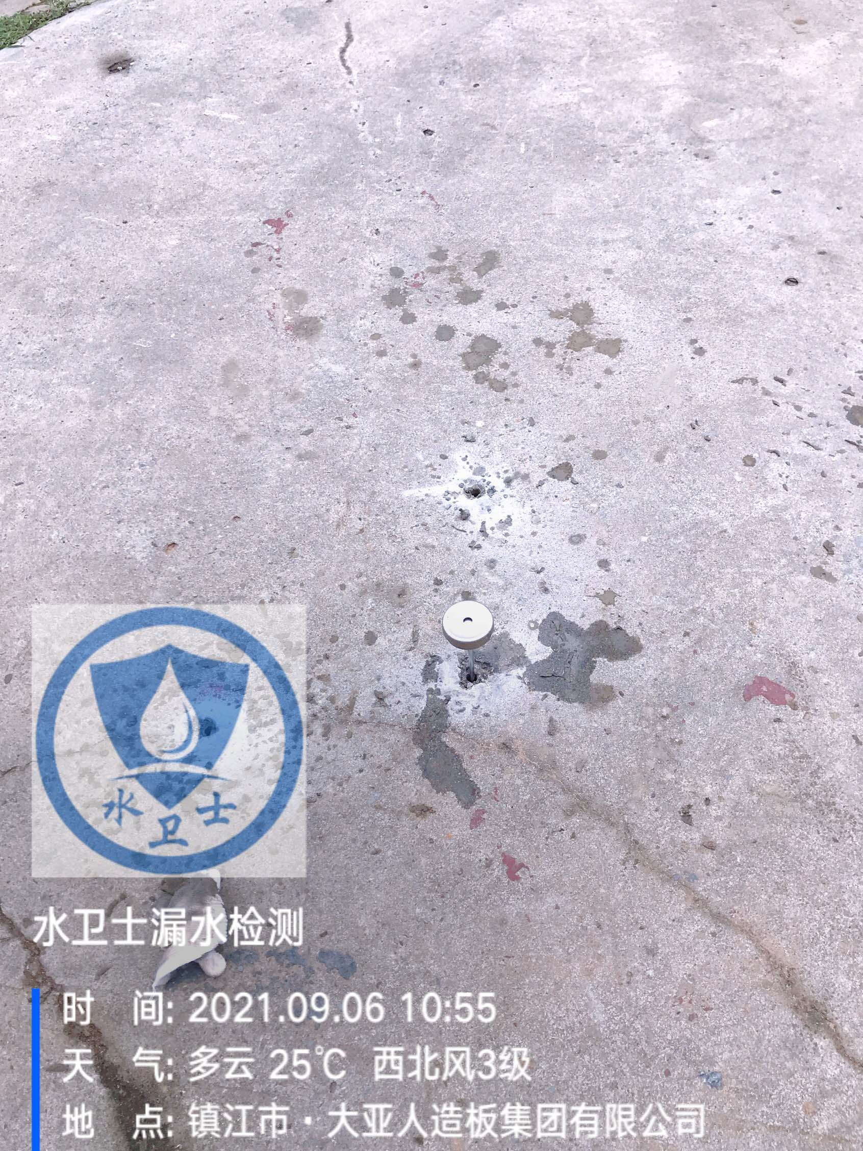 丹陽管道漏水檢測(cè)案例